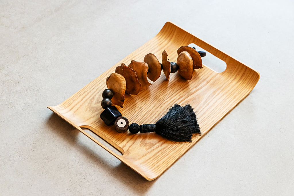 Mini colar de mesa Jacarandá