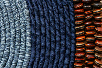 Mandala em fiber embalage