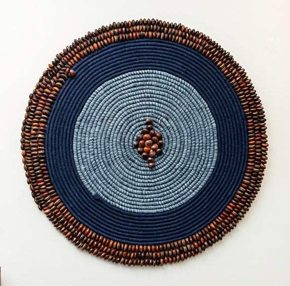 Mandala em fiber embalage