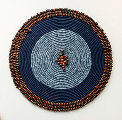 Mandala em fiber embalage