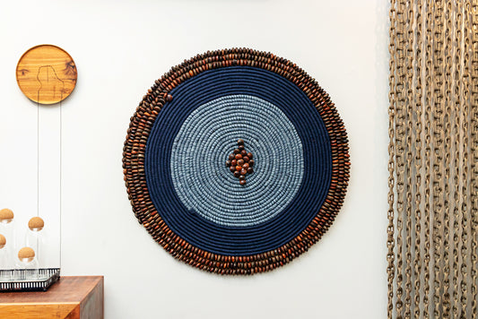 Mandala em fiber embalage